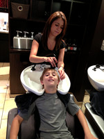 Will's first Salon cut